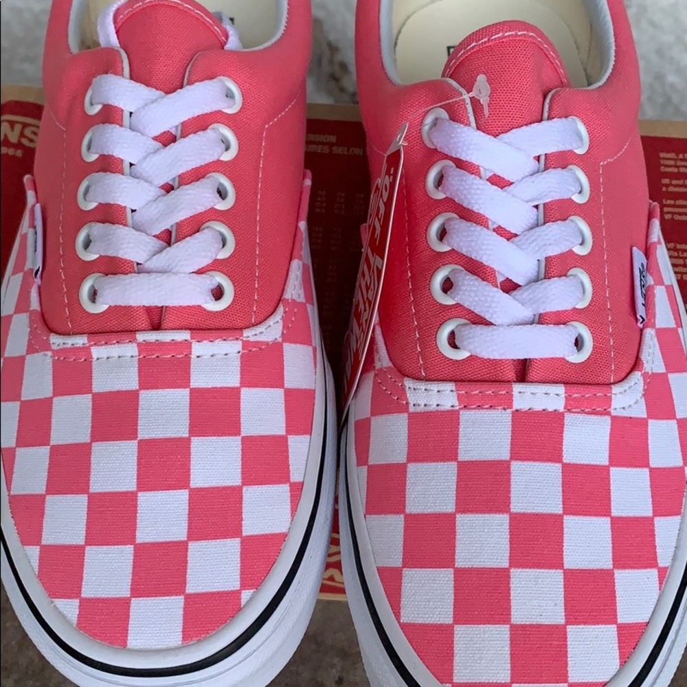 Vans Era Checkerboard Strawberry WMNS - Picture 9 of 16